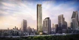 Noble Emmerse Phrom Phong Luxury High Rise Exterior Tower Render