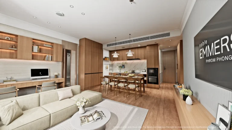 Noble Emmerse Phrom Phong 4 Bedroom 132 Sqm Unit Design